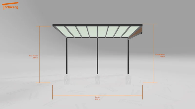 #DE Schweng Terrassenüberdachung S400 (ID 5mwg33)
