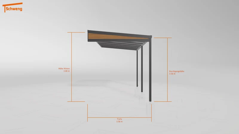 #DE Schweng Terrassenüberdachung S400 (ID 5mwg33)