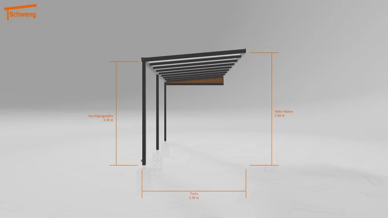 #DE Schweng Terrassenüberdachung S400 (ID 5mwg33)