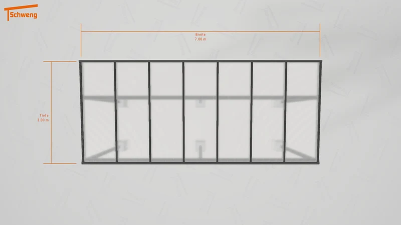 #DE Schweng Pultdachcarport S400 (ID ygn2k8)