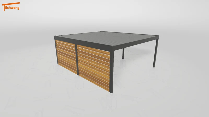 #DE Schweng Flachdachcarport C600+ (ID 85byy7) #MTG