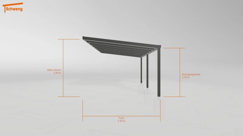 #DE Schweng Terrassenüberdachung S400 (ID 85bd9j)
