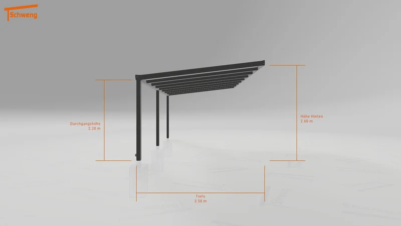 #DE Schweng Terrassenüberdachung S400 (ID 85bd9j)
