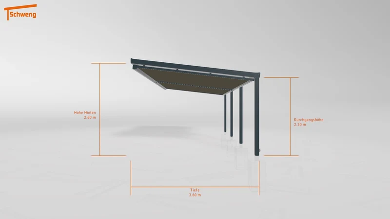 #DE Schweng Terrassenüberdachung S400 (ID n5xx47)