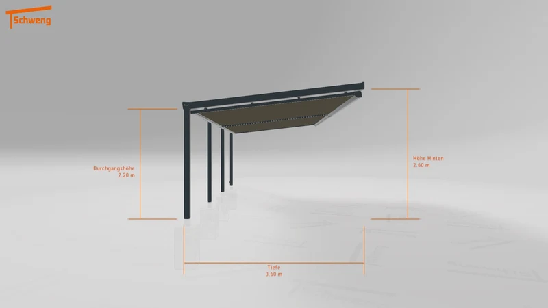 #DE Schweng Terrassenüberdachung S400 (ID n5xx47)