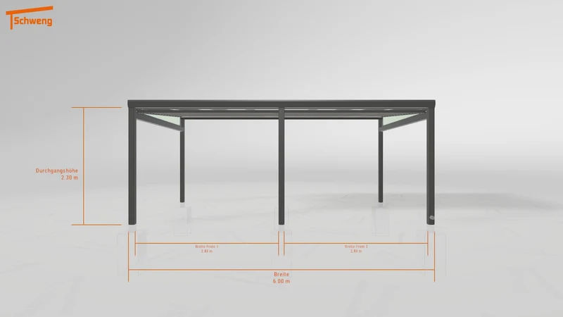 #DE Schweng Terrassenüberdachung S400 (ID g7gggb)