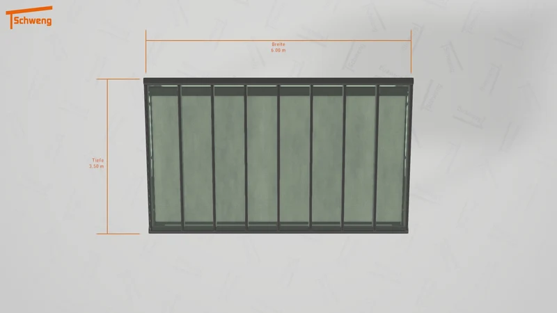#DE Schweng Terrassenüberdachung S400 (ID g7gggb)