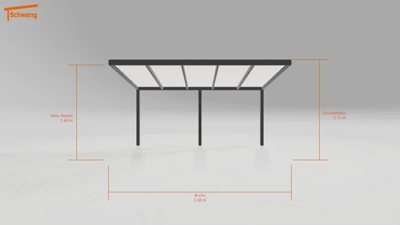 #DE Schweng Terrassenüberdachung S400 (ID w3nr8w)