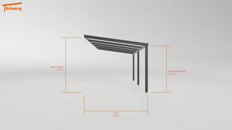 #DE Schweng Terrassenüberdachung S400 (ID w3nr8w)