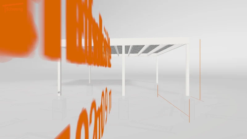 #DE Schweng Flachdachcarport C600+ (ID 338gmg) #MTG