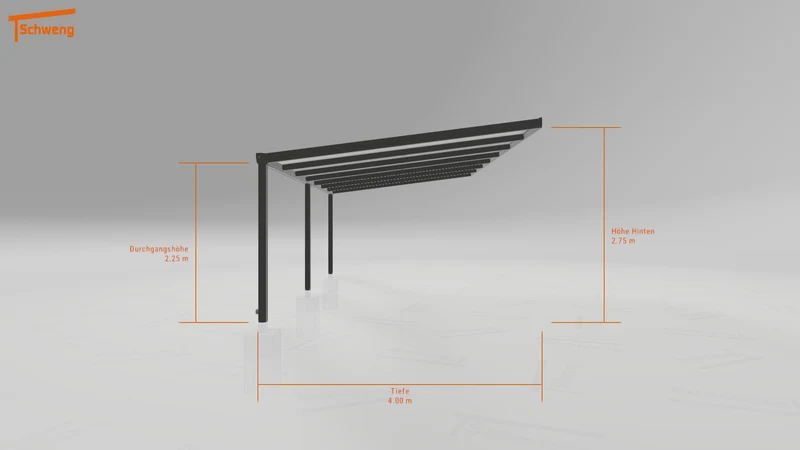 #DE Schweng Terrassenüberdachung S400 (ID mj7xpj)