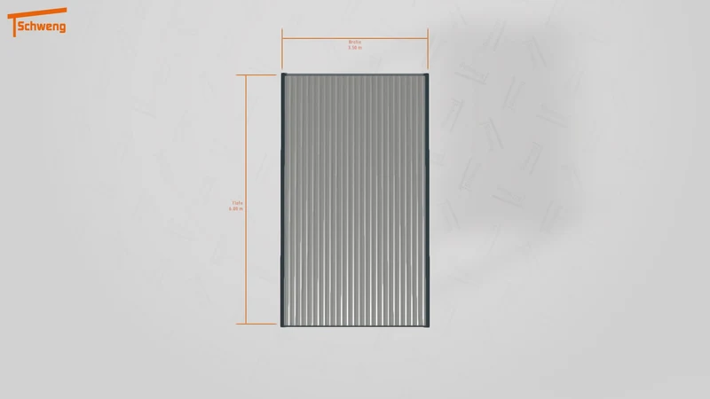 #DE Schweng Flachdachcarport C600 (ID 9wp9rv)