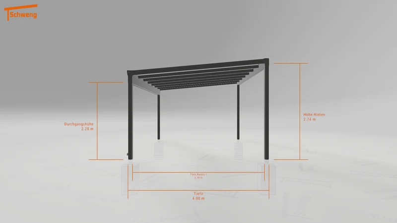 #DE Schweng Terrassenüberdachung S400 (ID 9wpvj3)