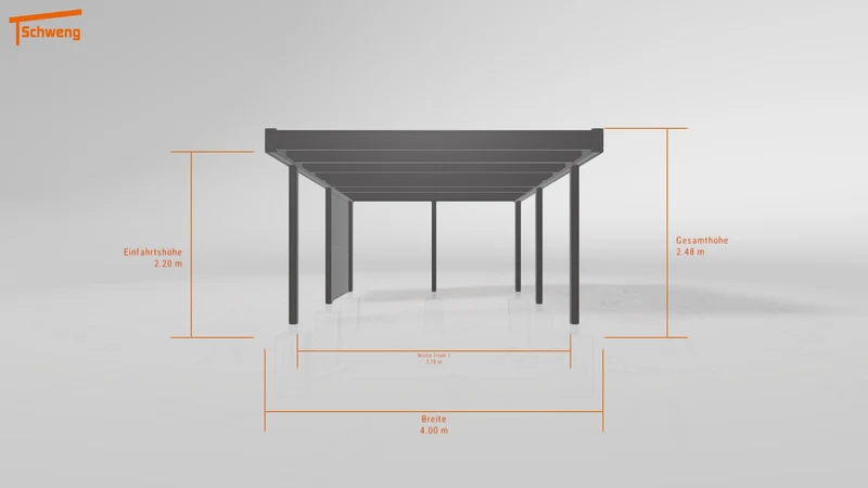 #DE Schweng Flachdachcarport C600+ (ID 5mw9p4) #MTG