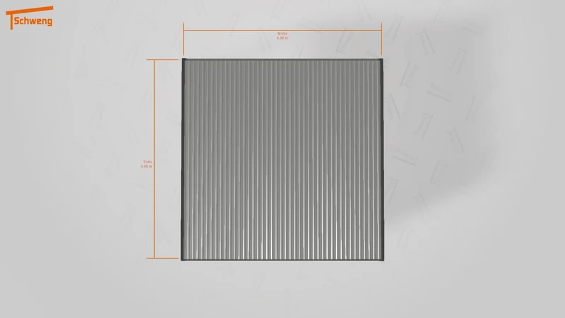 #CH Schweng Flachdachcarport C600+ (ID 85byw2)