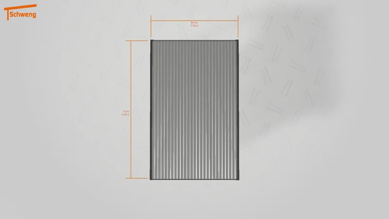 #DE Schweng Flachdachcarport C600+ (ID 9wp55y) #MTG