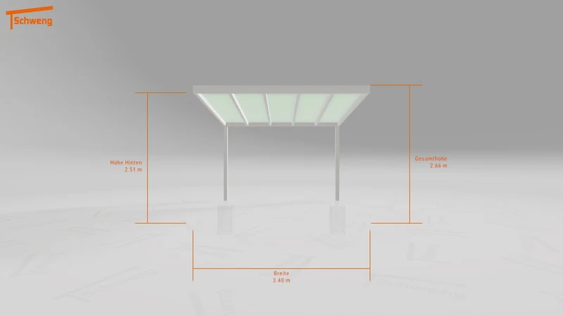 #DE Schweng Pultdachcarport S350 (ID 5mwdnk) #MTG