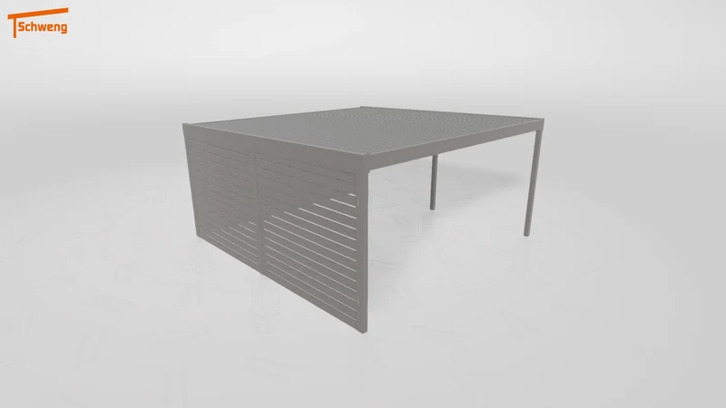 #DE Schweng Flachdachcarport C600 (ID ygn284) #MTG