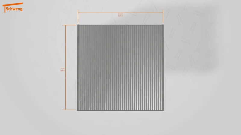 #DE Schweng Flachdachcarport C600 (ID ygn284) #MTG