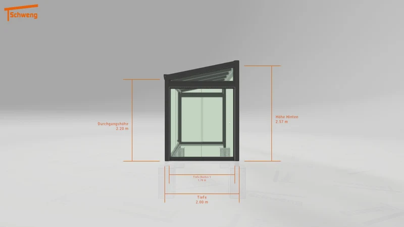#DE Schweng Terrassenüberdachung S400 (ID pbjq28)