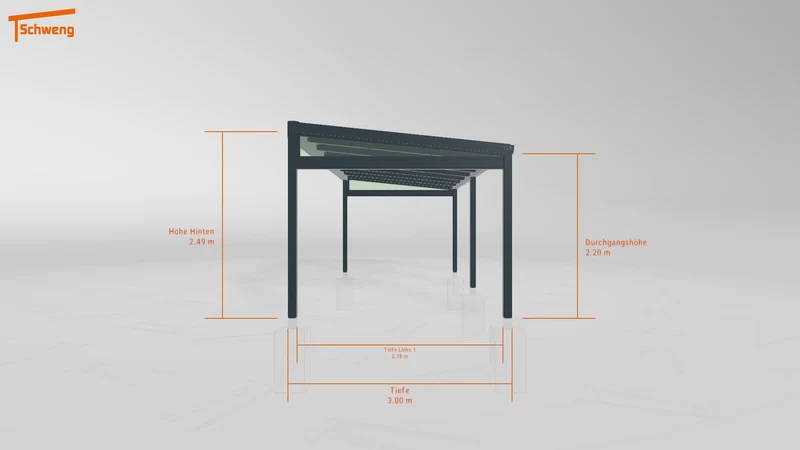 #DE Schweng Terrassenüberdachung S350 (ID mj7r4v)