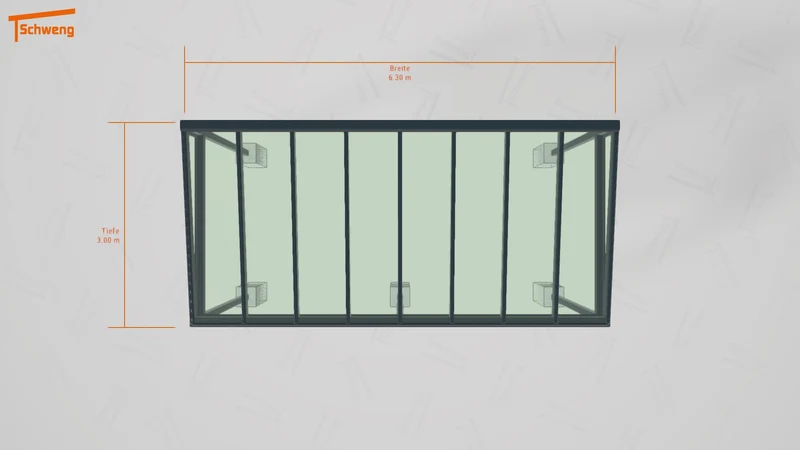 #DE Schweng Terrassenüberdachung S350 (ID mj7r4v)