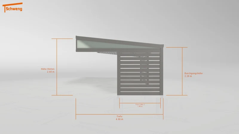 #DE Schweng Terrassenüberdachung S400 (ID w3nyv4)