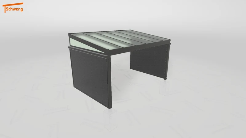 #DE Schweng Terrassenüberdachung S350 (ID k2y9v5)