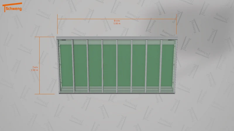 #DE Schweng Terrassenüberdachung S400 (ID n5x7vy)