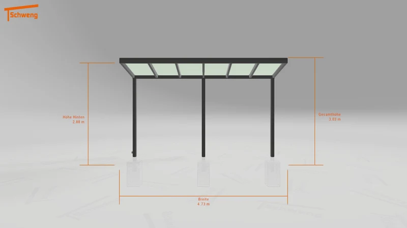 #DE Schweng Terrassenüberdachung S350 (ID dv33wr)
