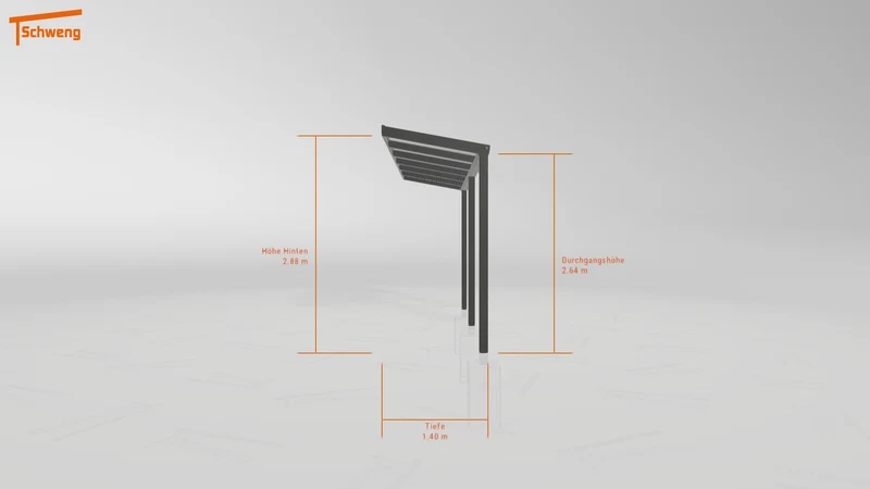 #DE Schweng Terrassenüberdachung S350 (ID dv33wr)