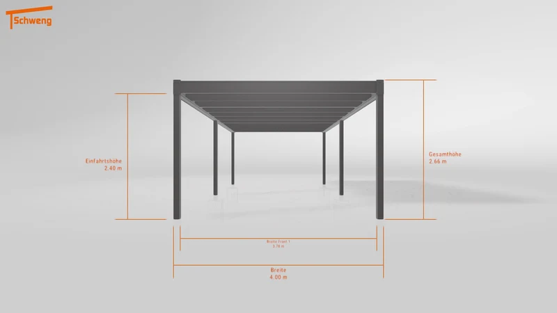 #DE Schweng Flachdachcarport C600+ (ID bkgg7m) #MTG