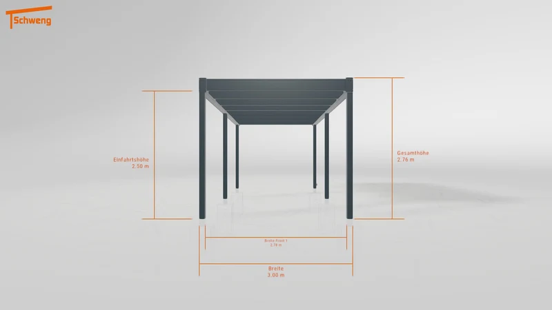 #DE Schweng Flachdachcarport C600+ (ID mj73nj) #MTG