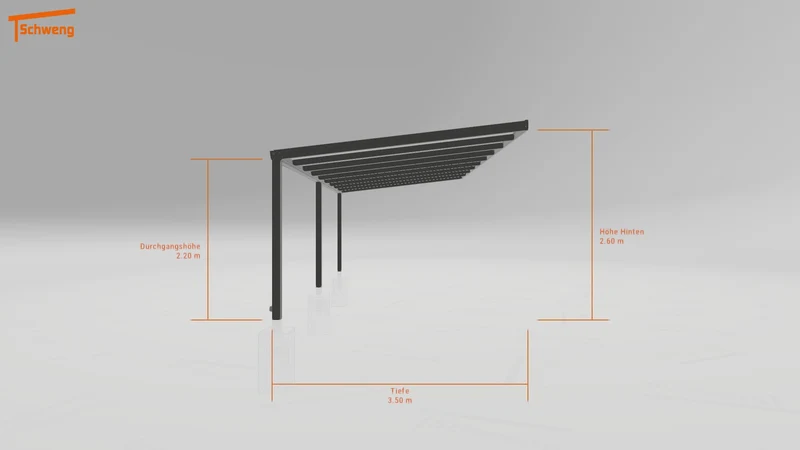 #DE Schweng Terrassenüberdachung S350 (ID mj73gj)