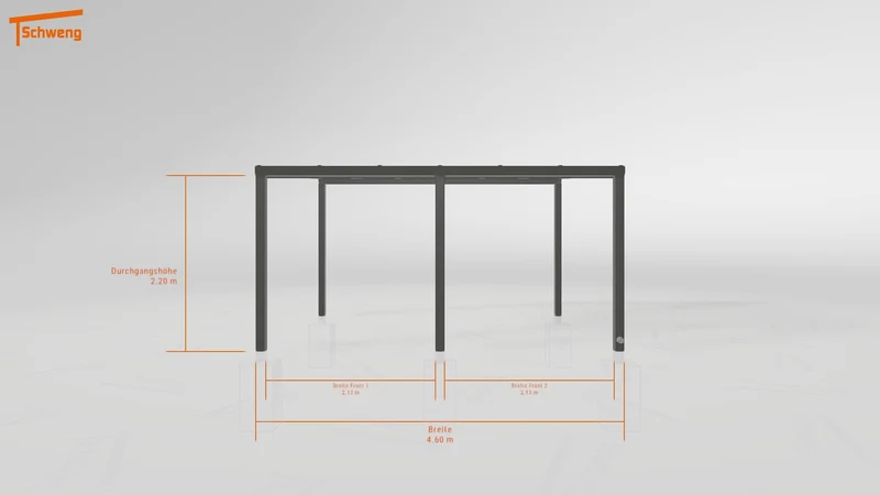 #DE Schweng Terrassenüberdachung S350 (ID mj75yz)