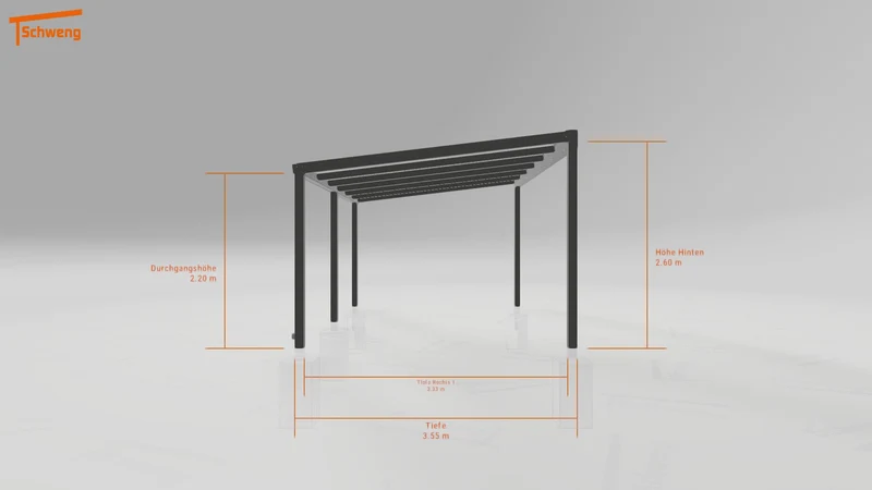 #DE Schweng Terrassenüberdachung S350 (ID mj75yz)