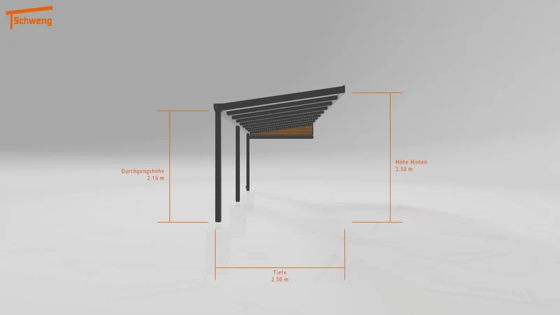 #DE Schweng Terrassenüberdachung S400 (ID 42jkny)