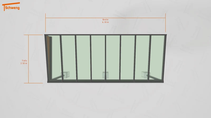 #DE Schweng Terrassenüberdachung S400 (ID 42jkny)