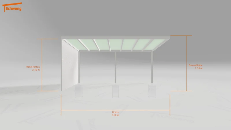#DE Schweng Pultdachcarport S350 (ID jj9nzx)