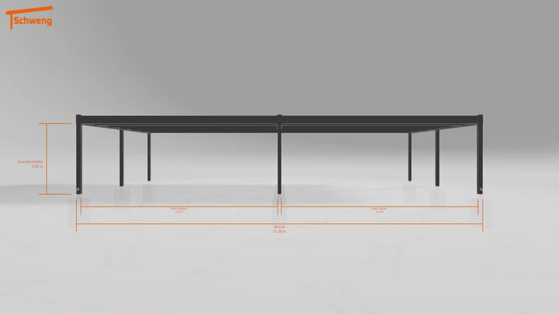 #DE Schweng Flachdachcarport C600 (ID 9wp5yg) #MTG
