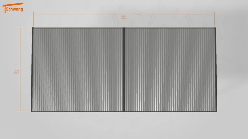 #DE Schweng Flachdachcarport C600 (ID 9wp5yg) #MTG