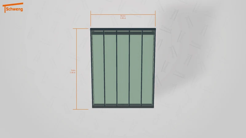 #DE Schweng Terrassenüberdachung S400 (ID mj7qpw)