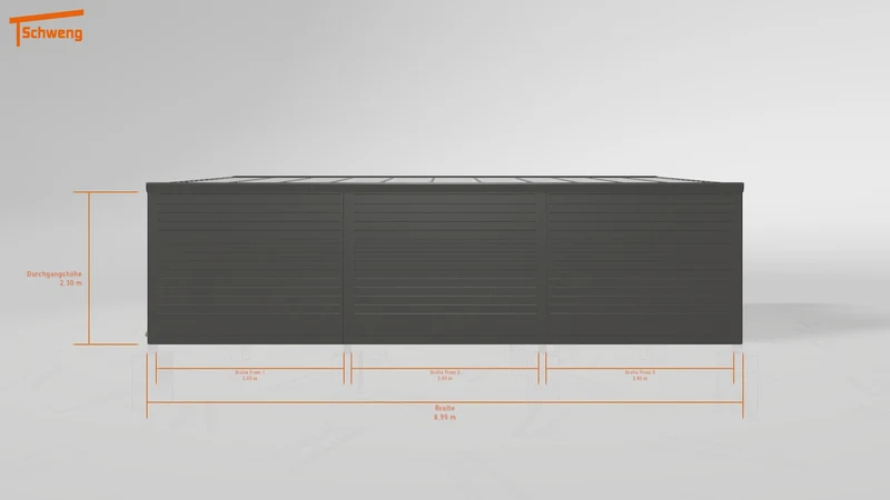 #DE Schweng Pultdachcarport S400 (ID 5mw88d)