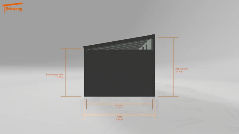 #DE Schweng Pultdachcarport S400 (ID 5mw88d)