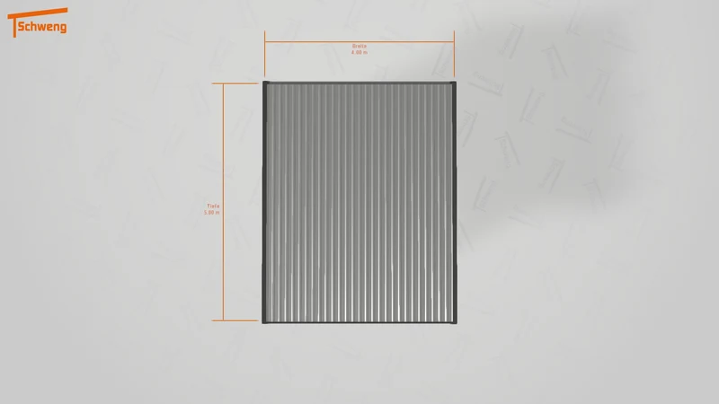#AT Schweng Flachdachcarport C600+ (ID 5mw8rd)