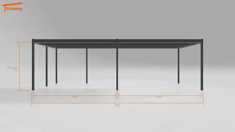 #DE Schweng Flachdachcarport C600 (ID w3n7m7) #MTG