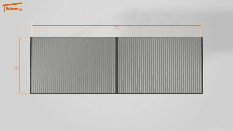 #DE Schweng Flachdachcarport C600 (ID w3n7m7) #MTG