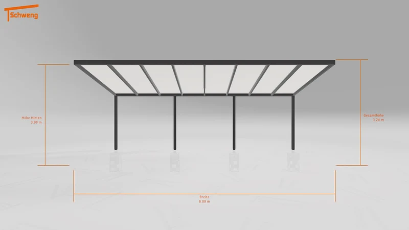 #DE Schweng Pultdachcarport S400 (ID 77mq3x) #MTG