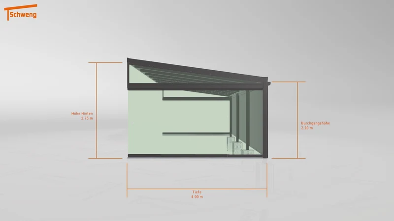#DE Schweng Terrassenüberdachung S400 (ID 77m2m2)