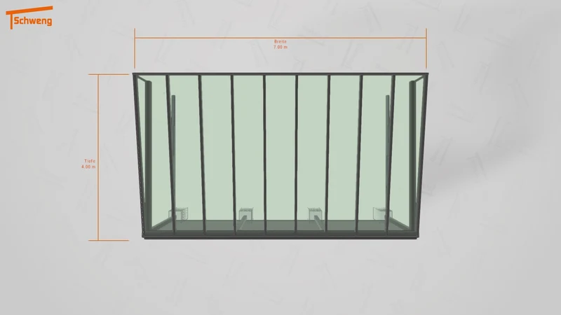 #DE Schweng Terrassenüberdachung S400 (ID 77m2m2)